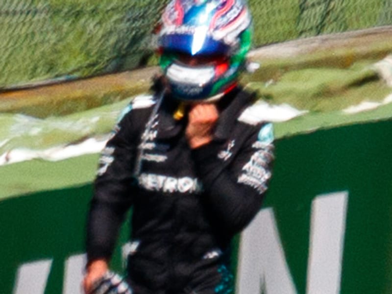 Photo of the Kimi Antonelli Emilia Romagna Grand Prix 2025 helmet