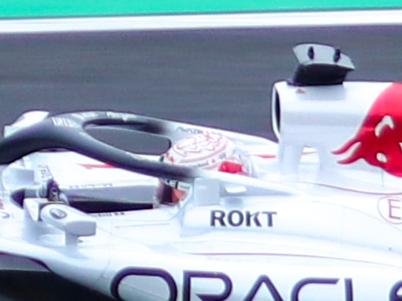 Photo of the Max Verstappen Japanese Grand Prix 2025 helmet
